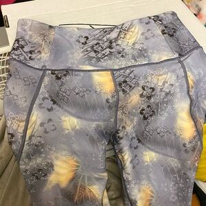 Calia by Carrie Underwood M Leggings Purple Mesh Side Athletic Workout Yoga